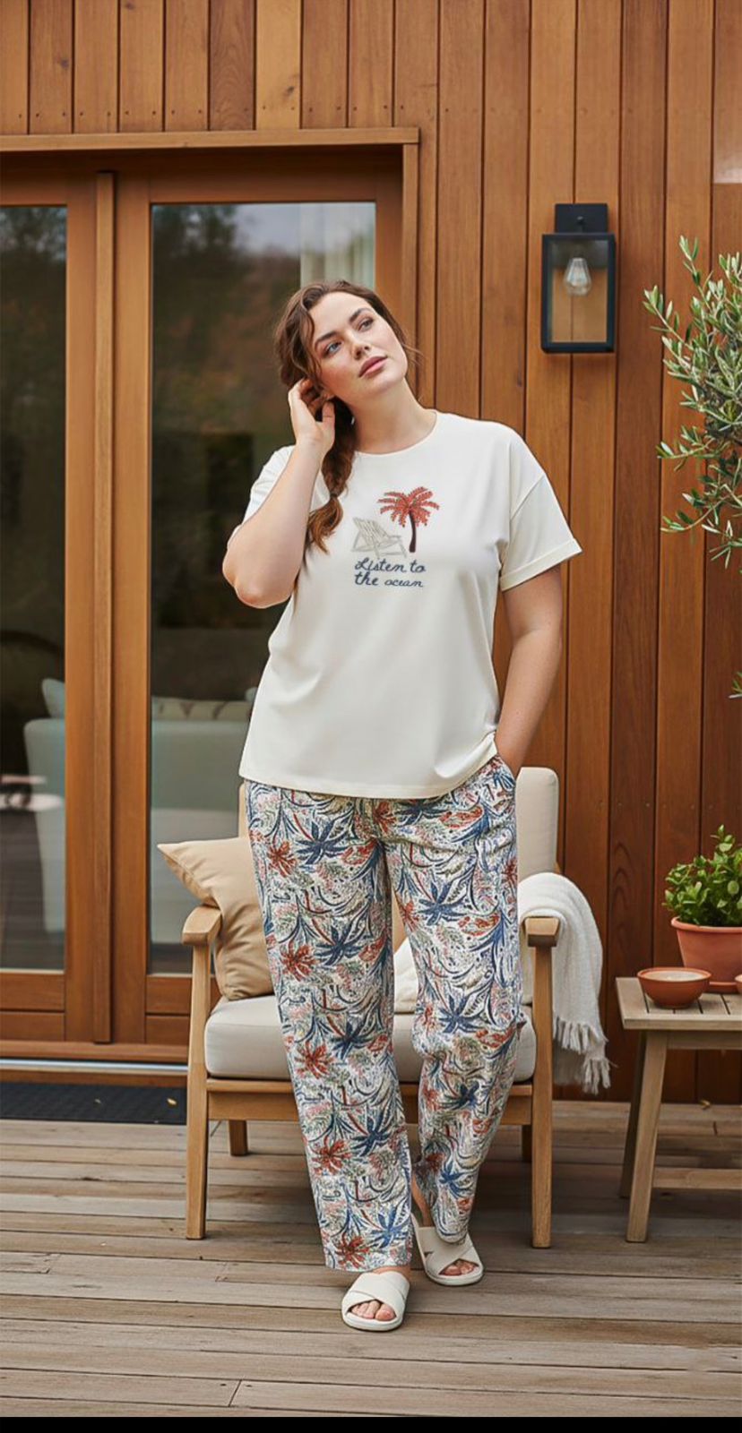 T-shirt and pantalon Pajma