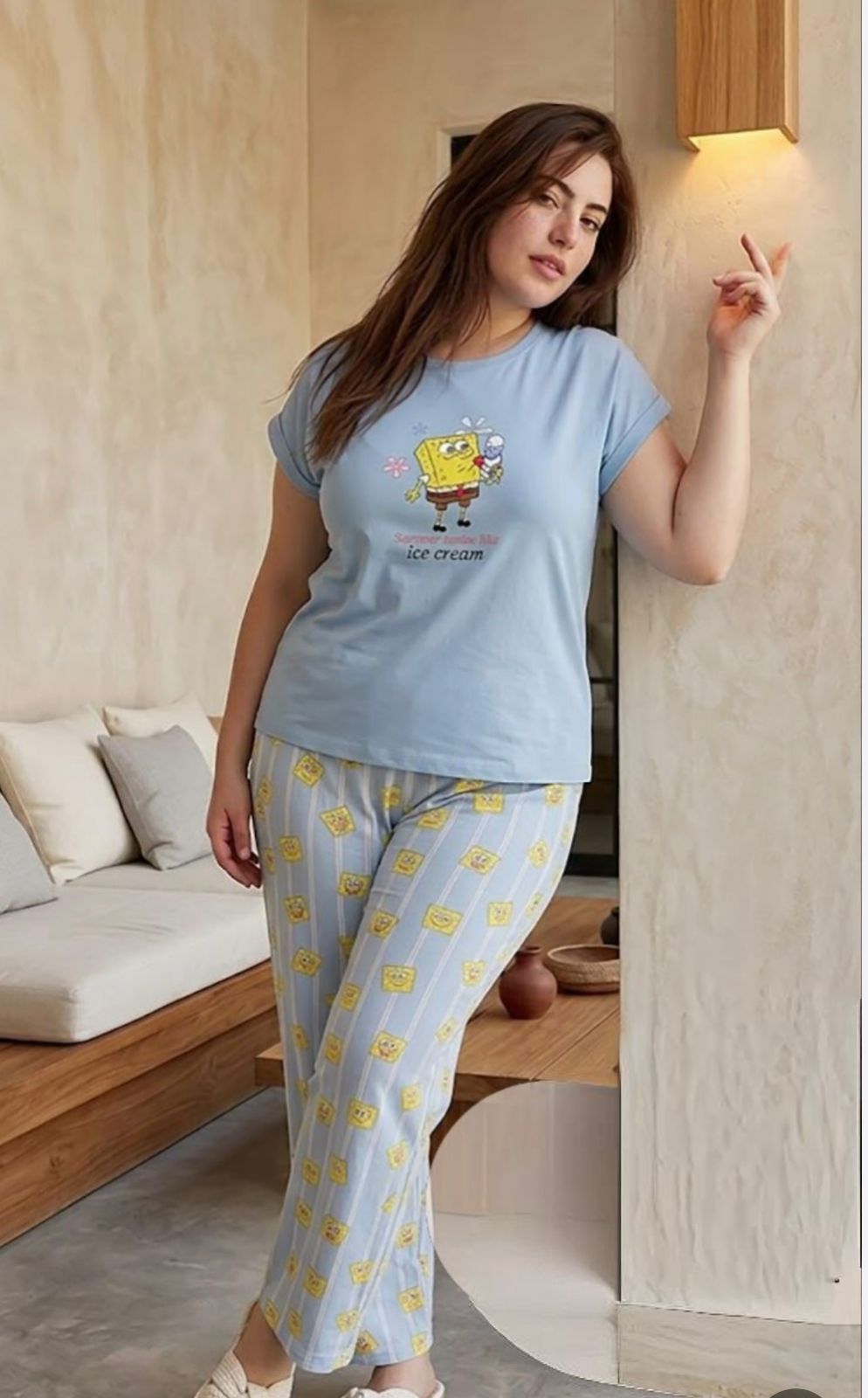 T-shirt and pantalon Pajma