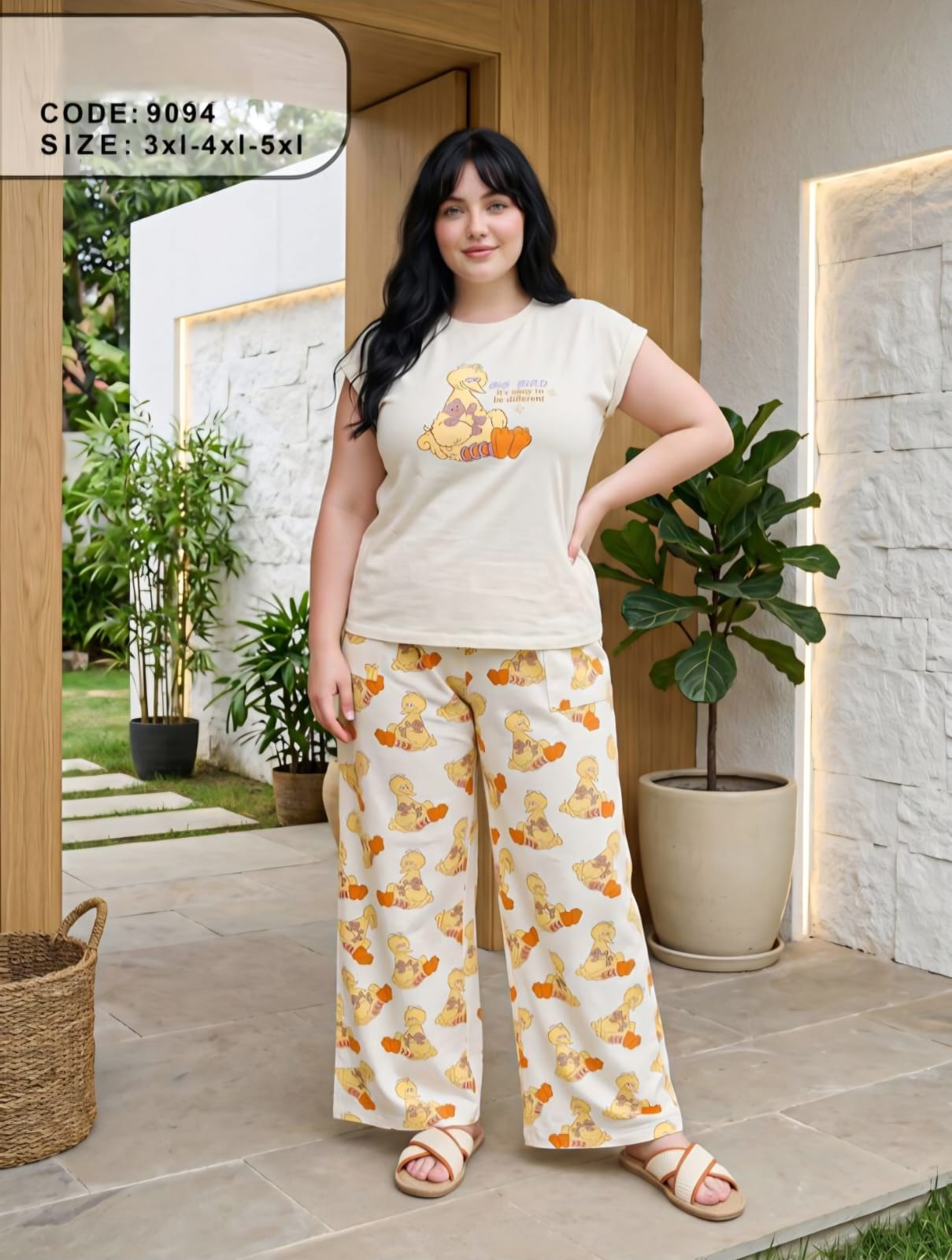 T-shirt and pantalon Pajma